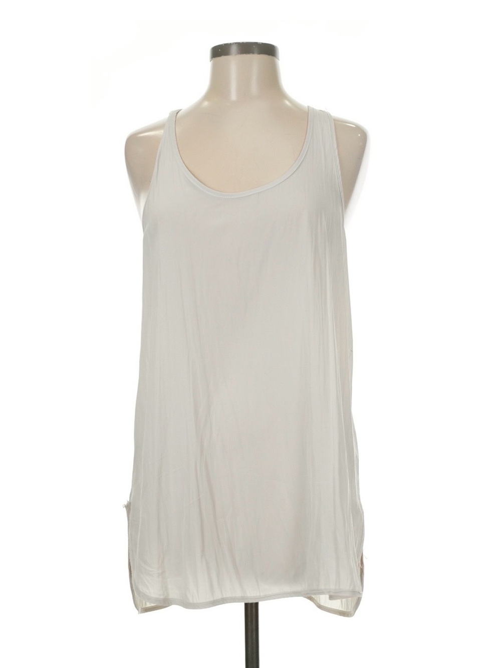 Lola & Sophie White Scoop Neck Tank